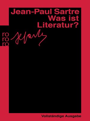 cover image of Was ist Literatur?